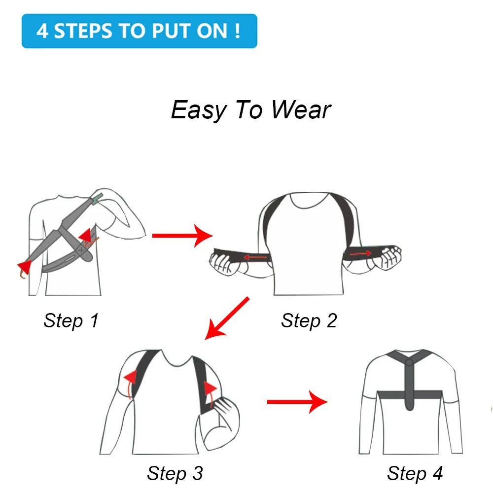 Back Posture Corrector Belt